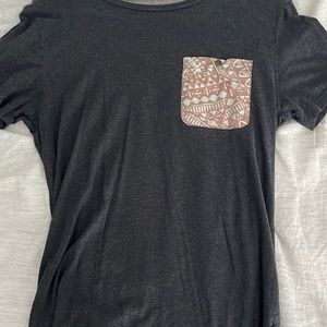 Modern Amusement designed pocket tee.